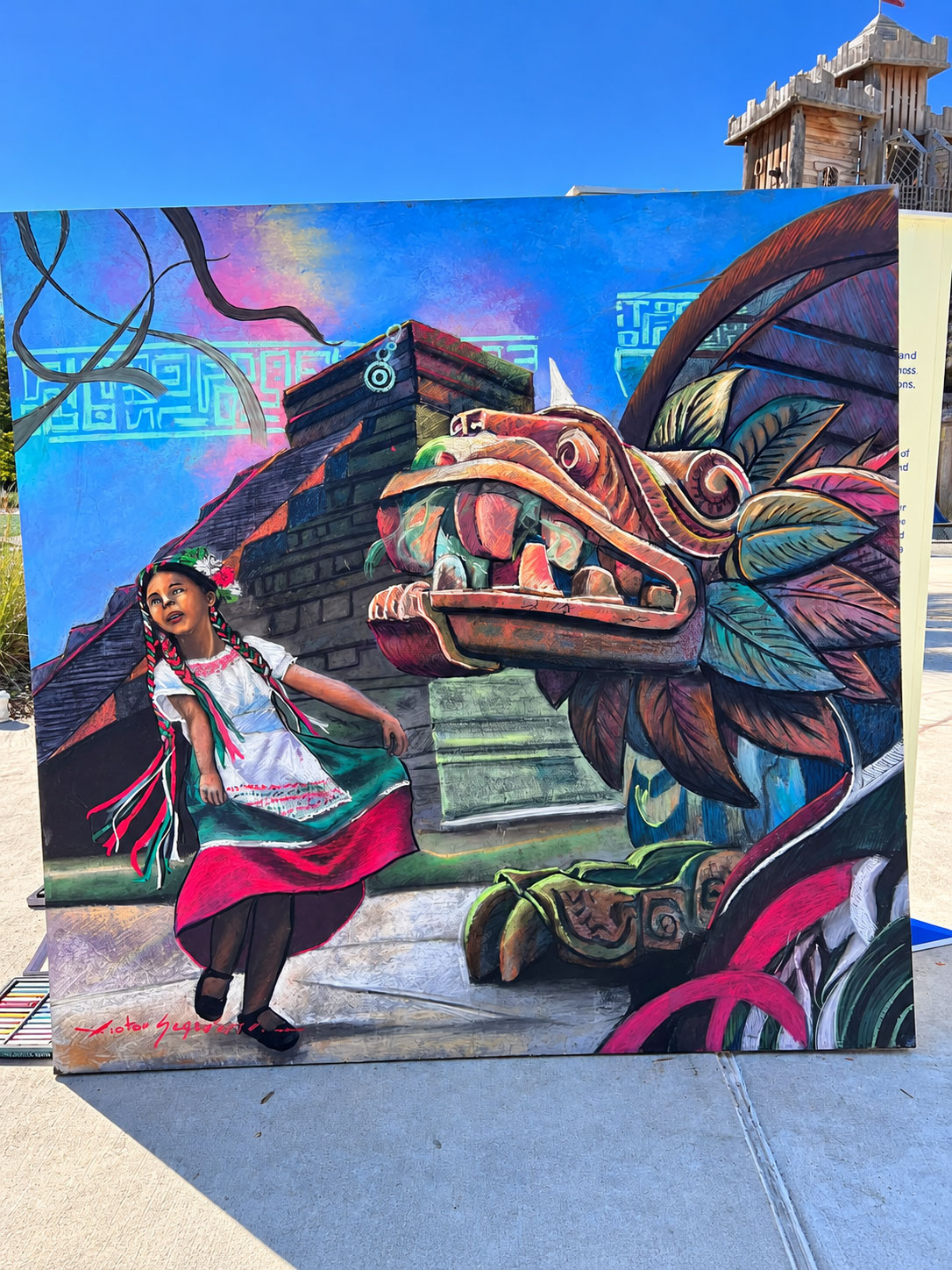 Víctor Segoviano presenta El latido eterno de México en el Brookhaven International Festival, una obra que celebra las raíces, la identidad y el futuro de la cultura mexicana.