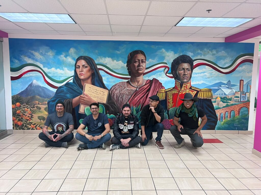 Ecos de Libertad: mural de Víctor Segoviano en Atlanta